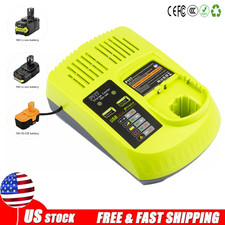 Battery P117 Fast Charger For RYOBI For One Plus P108 18V High Capacity Lithium