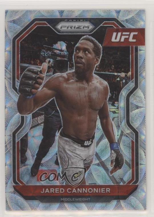 2021 Panini Prizm UFC Premium Box Set Scope Prizm 82/99 Jared Cannonier #44 d7k