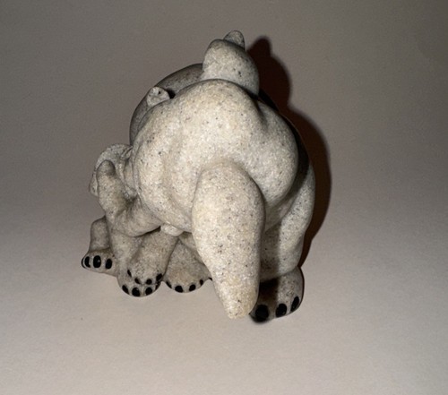 Cantera Critters Elmo & Eli Elephants Second Nature Design 56511 2001 mamá y bebé - Imagen 3 de 14