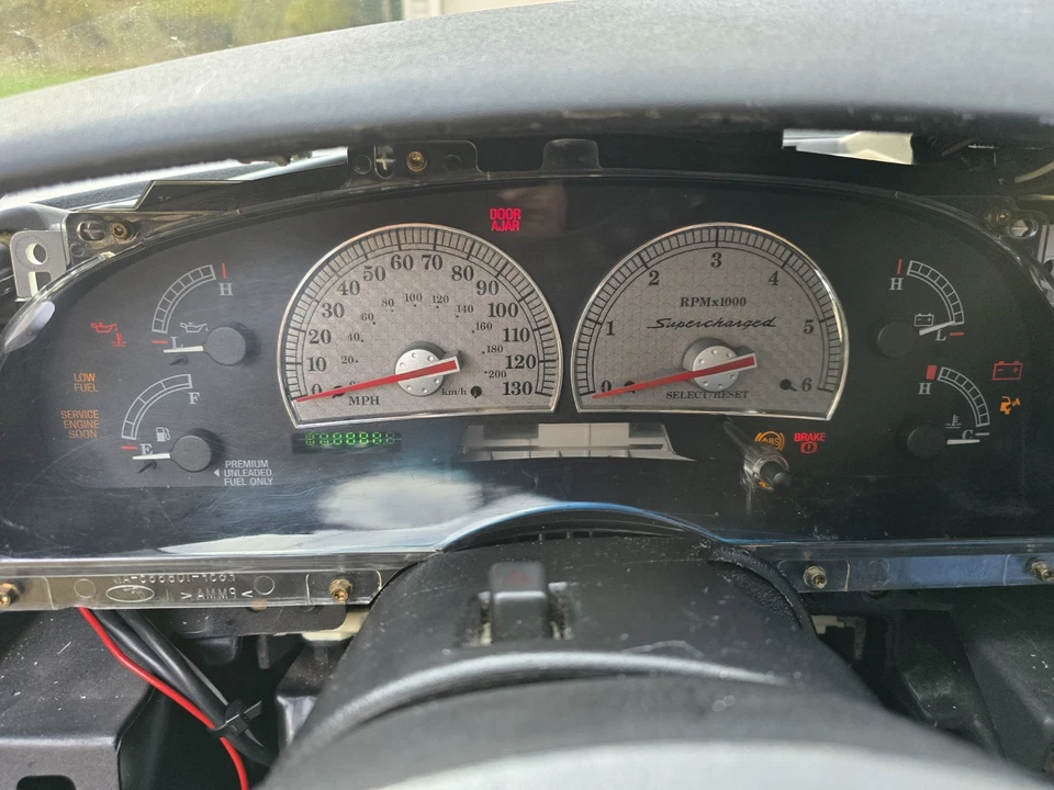 2002 2003 Ford Harley Davidson F150 Speedometer Instrument Cluster 02 03 HD 284k - Image 3 of 4