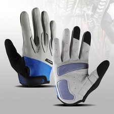 Shock Absorb MTB Full Finger Touch Screen Sports Gloves