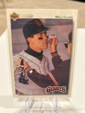 Will Clark 1992 Upper Deck #175! 2 Card Min! Read Desc!