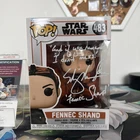 Star Wars Fennec Shand 483. Signed Ming-Na Wen. JSA. Vaulted Vinyl Protector.