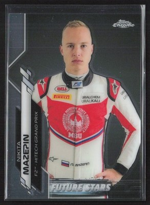 2020 Topps Chrome Formula 1 Nikita Mazepin #57