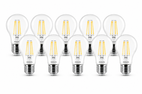 Philips Corepro LED GlüHbirne E27 Birne Klar 4.3W 470Lm - 827, 10Er Sparpack-image