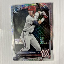 2025 Bowman Draft - Chrome Eli Willits #BDC-1 Mojo Refractor (RC)