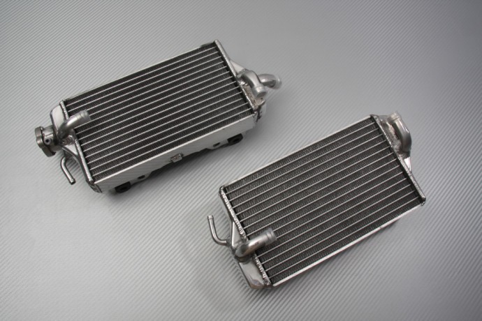 Paire Radiateurs Alu Racing AVDB Premium Haute Résistance pour HONDA CR125R