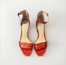 Vince Camuto VC Sathina, Bullseye Two Tone Croco, Women’s Size 7.5 Heels