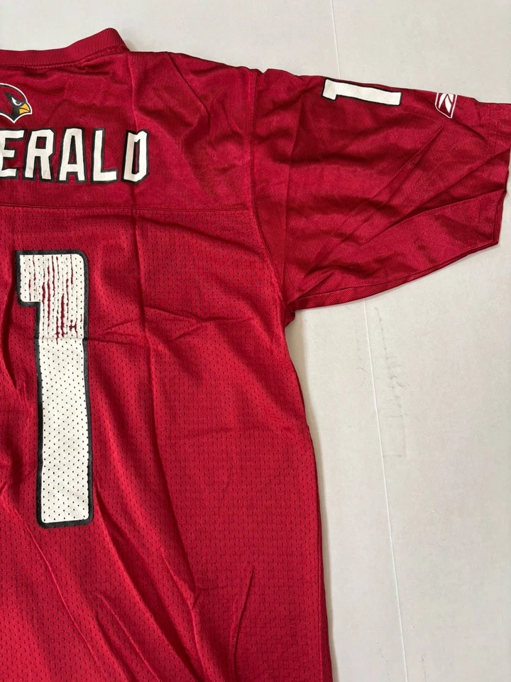 Vintage Arizona Cardinals Larry Fitzgerald Jersey Kids XL Reebok NFL #11 - Image 3 of 4