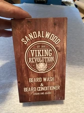Viking Revolution beard wash and conditioner