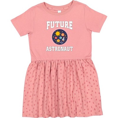 Inktastic Future Astronaut Outerspace Rocket Toddler Dress Career Explorer Job