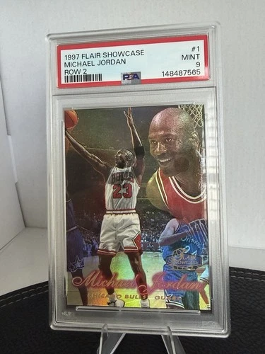1997-98 Flair Showcase - Michael Jordan #1 Row 2