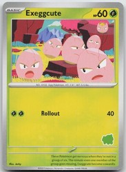 Exeggcute My First Battle Pokemon Card