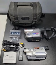 Samsung Sony Camcorders Video Camera Powers On Only Only For Parts. BOTH