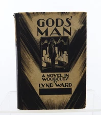 God's Man: A Novel in Woodcuts Lynd Ward 1929 First Edition First Printing HC