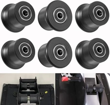 For Bowflex Home Gym 6-Pack Sliding Seat Bracket Roller, for Blaze,Classic,Elite