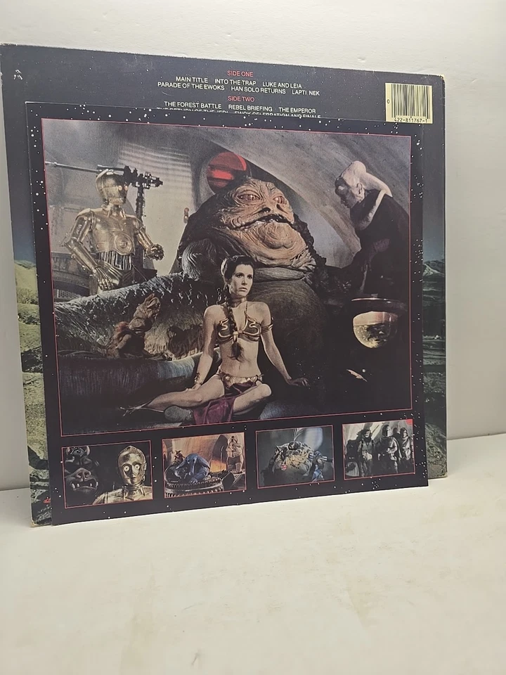 STAR WARS:RETURN OF THE JEDI-THE ORIGINAL MOTION PICTURE SOUNDTRACK VINYL RECORD - Image 4 of 4