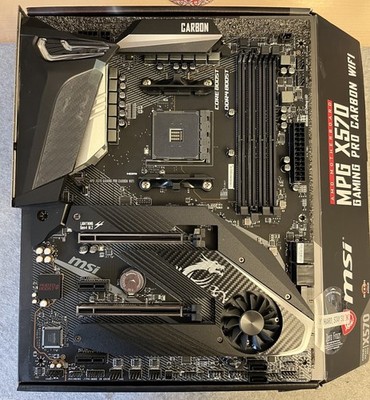 MSI MPG X570 Gaming Pro Carbon WIFI Sockel AM4 AMD Ryzen | PCIe 4.0 | Bluetooth
