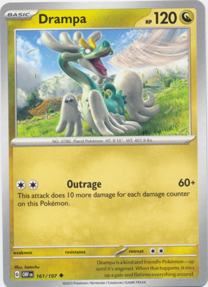 Drampa - 161/197 - Uncommon - Near Mint