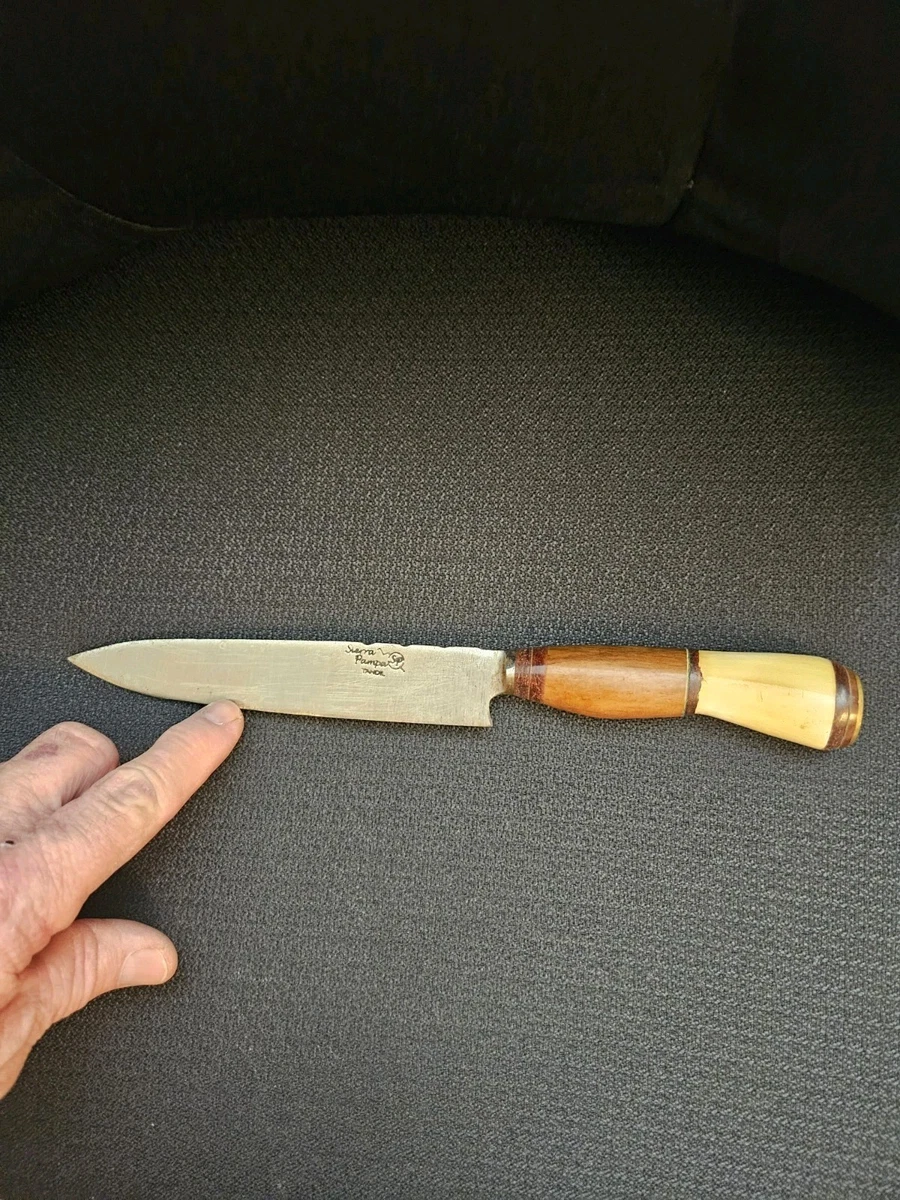 Gaucho Knife In Collectible Vintage Factory Manufactured Fixed