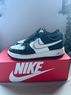 NIKE AIR FORCE 1 07 BLACK WHITE PANDA SNEAKER GR 44.5 SCHUHE AF1 LOW DUNK /D23