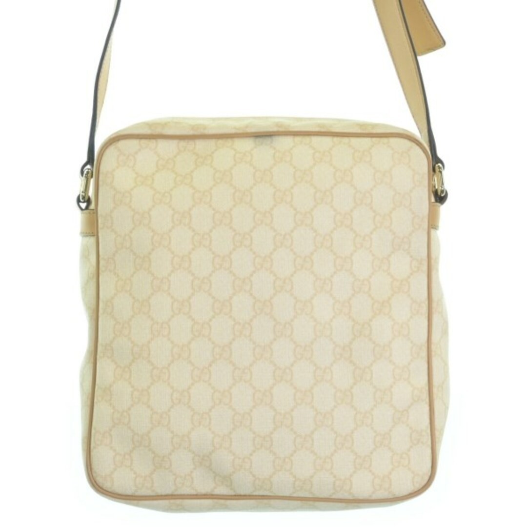 Gucci Women's Shoulder Bag White Beige Pattern Used Free Shipping thumbnail 2