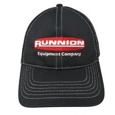 Runnion Equipment Company Trucker Cap Black OS Adjustable Mesh Back Towsleys