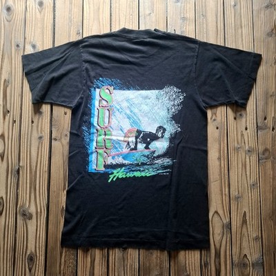 RAR T-Shirt Surf VINTAGE 1989 80er Singelstitch Graphic Print 