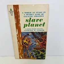 Slave Planet by Laurence M. Janifer PB 1st Pyramid Sci-fi Fantasy 1963 Vintage