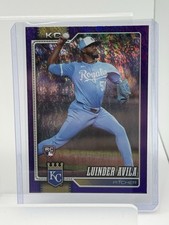 Luinder Avila Rookie Parallel Kansas City Royals Baseball Trading Card