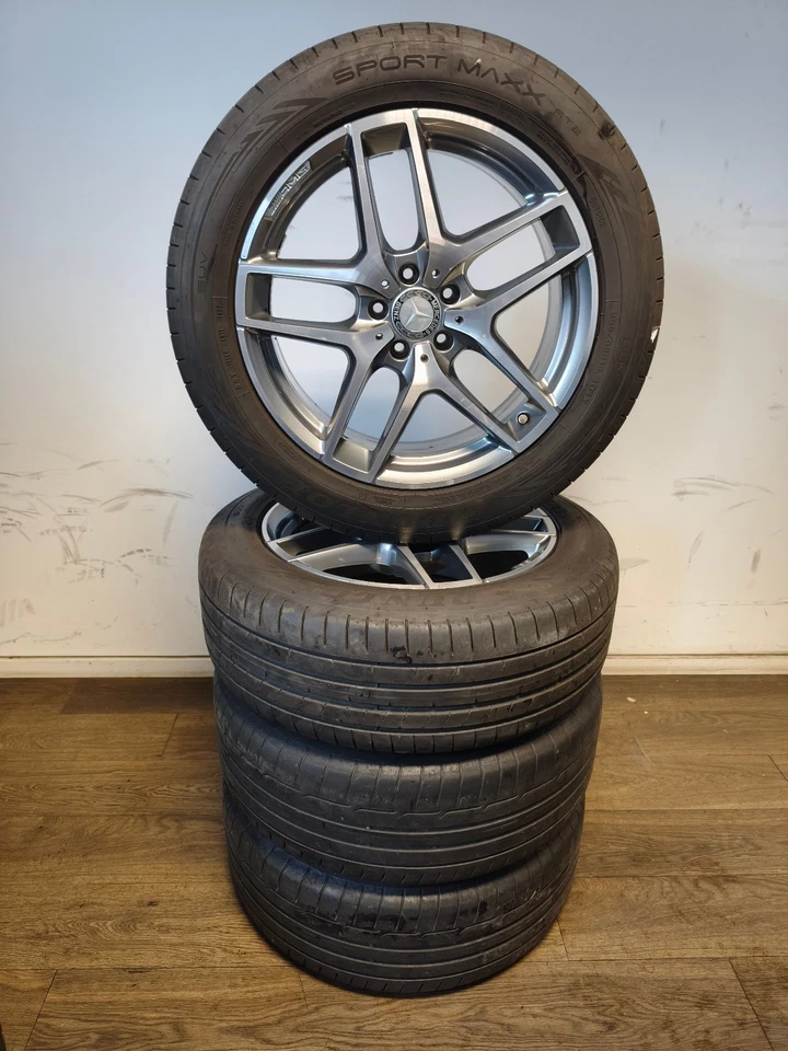 4 Sommerräder 235 55 R19 Mercedes GLC X253 W253 19" AMG Alufelgen - Bild 2 von 4