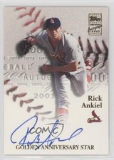 2001 Topps Golden Anniversary Auto Rick Ankiel #GAA-RA Auto 06bg