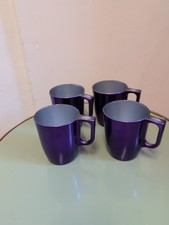 set of four Luminarc Flashy Breakfast mugs