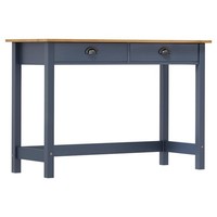 Konsolentisch Hill 2 Schubladen Grau 110X45X74 Cm Kiefernholz