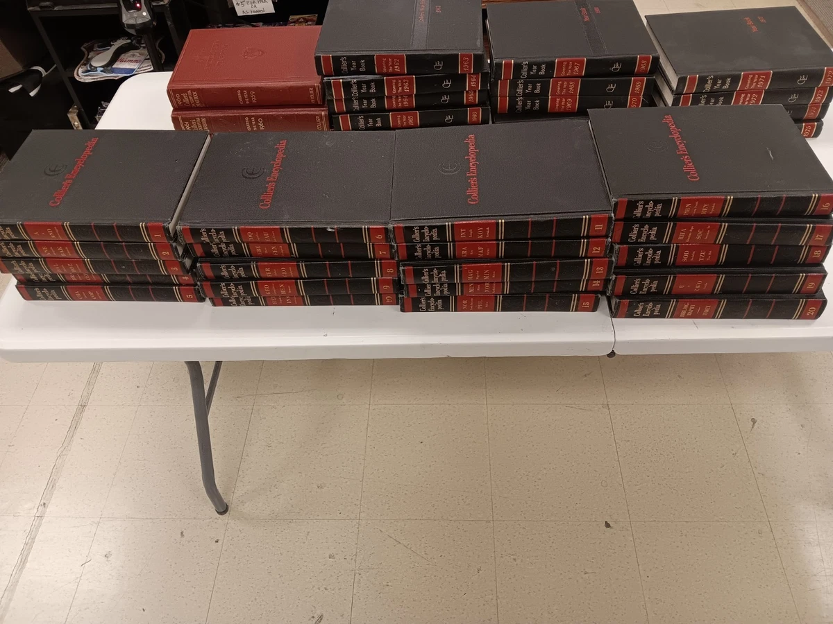 コリアーズエンサイクロペディア全24巻　おまけ付き colliers encyclopedia products for sale | eBay