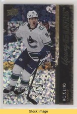 2021-22 Upper Deck Series 1 Young Guns Speckled Rainbow Foil Kole Lind READ 0k70