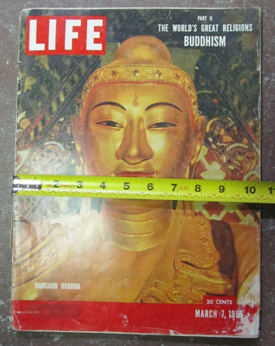 1955 LIFE Magazine March 7, -The World's Great Religions Part 2 Buddhism (B113) - Picture 10 of 11