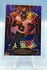 2025 Panini Select Derrick Henry Concourse Blue Prizm #/249 Ravens
