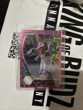 2021 Panini Prizm Draft Picks Pink Velocity Prizm Auto Joe Mack #PDP31 Auto