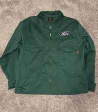 Fuct Green Work Jacket Size XL Chain Stitch Embroidery On Back Brand New
