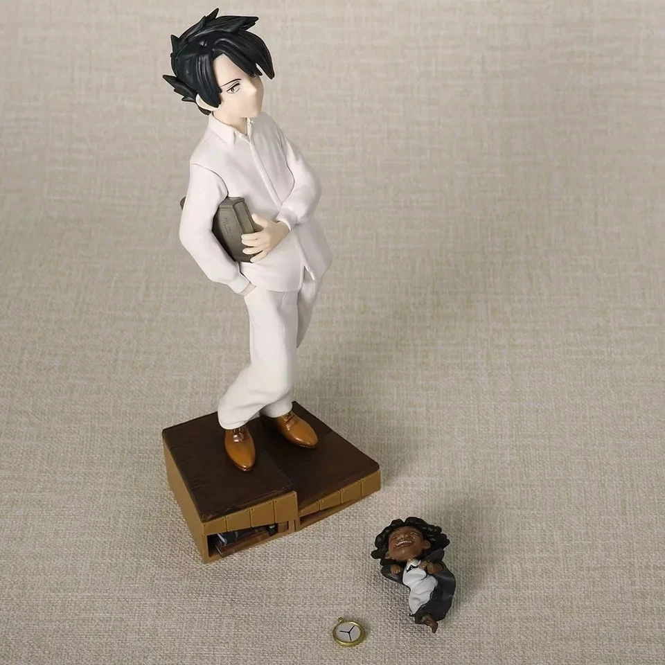 The Promised Neverland Anime Ray & Norman & Emma Figura Modelo PVC Estatua Sin Caja Foto 4 de 4