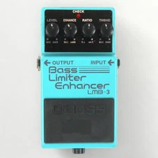 BOSS LMB-3 Bass Limiter Enhancer Pedal Tested Working Made in Taiwan (Note flaw)