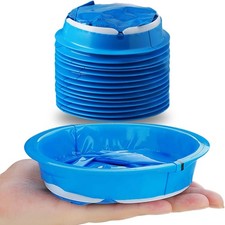 14 Pack Disposable Vomit Bags Thick 1000ML Blue