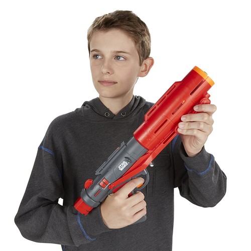 Pistola de juguete Nerf Star Wars Dart Blaster Rogue One Imperial Death Trooper GlowStrike - Imagen 5 de 5