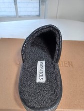 Steve Madden Women s Chex Quilted Puffer Black Slippers Sz. 7 NEW CHEX01S1001080