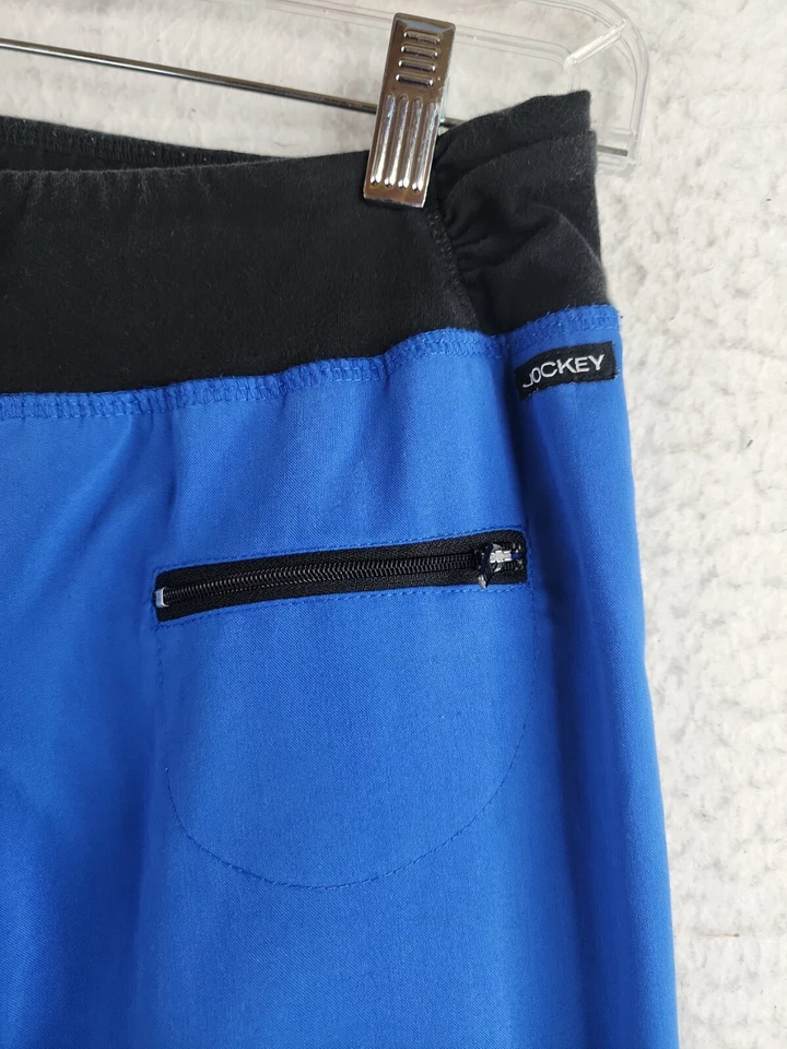 Jockey 蓝色医疗牙科兽医磨砂裤女式 XS — 第 4/4 张图片