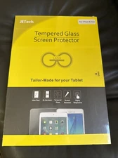 JETech iPad Tempered Glass, Screen Protector (iPad 2018/2017 Air2/Air 1/Pro 9.7)