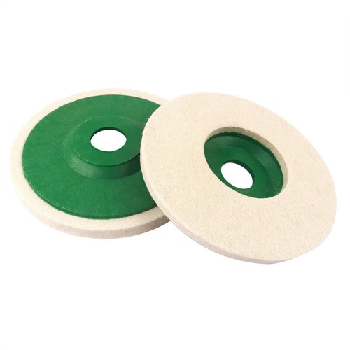 5X 125mm Wolle Polieren Winkelschleifer Rad Filz Polierscheibe Polierpad 5 Zoll - Bild 3 von 8