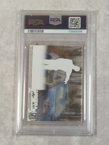 2023 Leaf Pro Set Pure Travis Pastrana Bronze Action Ink Auto #31/50 PSA 9 - Picture 5 of 5