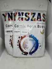 YNSZAS 160 Clear Comic Book Bags.